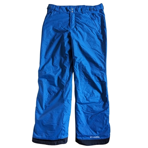 Columbia Women’s Arctic Trip Snow Pants Blue Skiing Snowboarding Size Large - Picture 1 of 4
